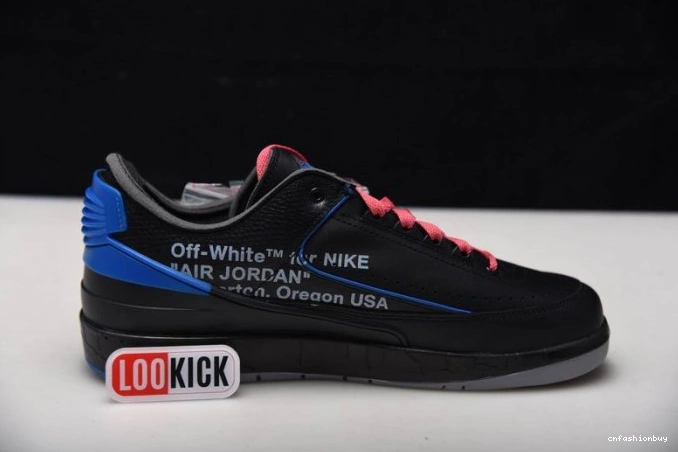 Retro Jordan Blue Black Low SP Off-White DJ4375-004 2 0725